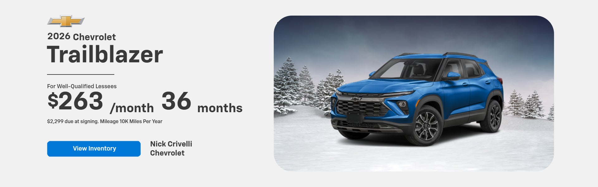 Chevy Trailblazer Specials